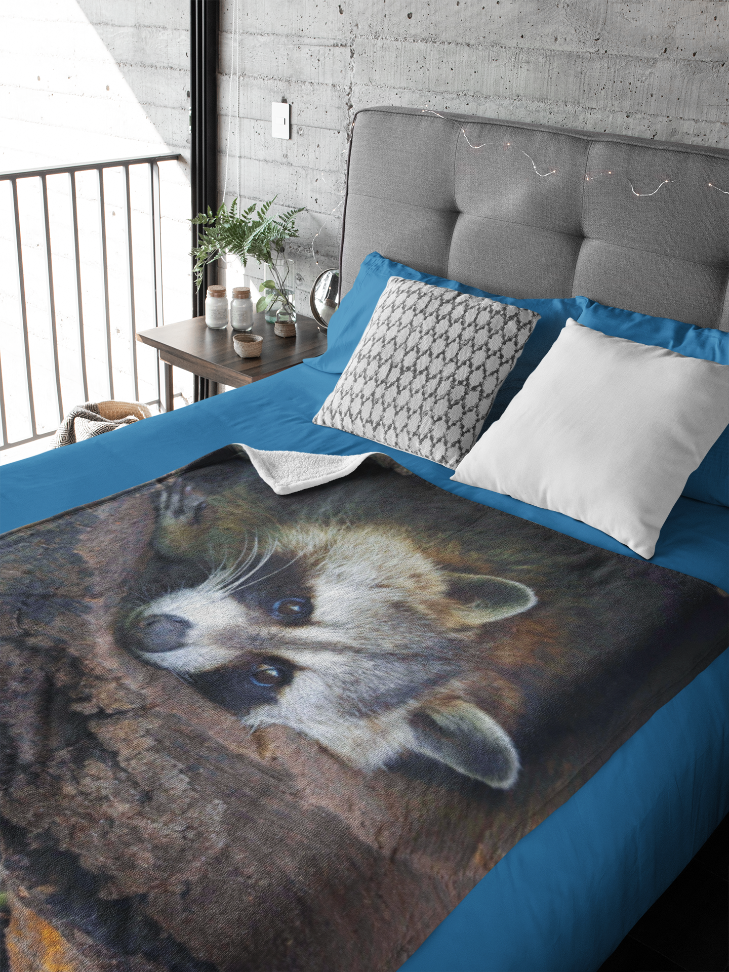 Blankets Raccoon at rest 46x56 CV-002
