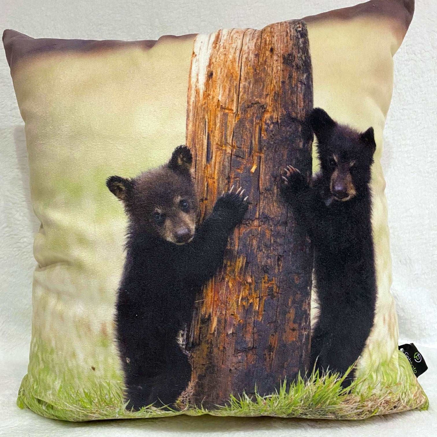 Coussin 14x14 Oursons CS-1414-013