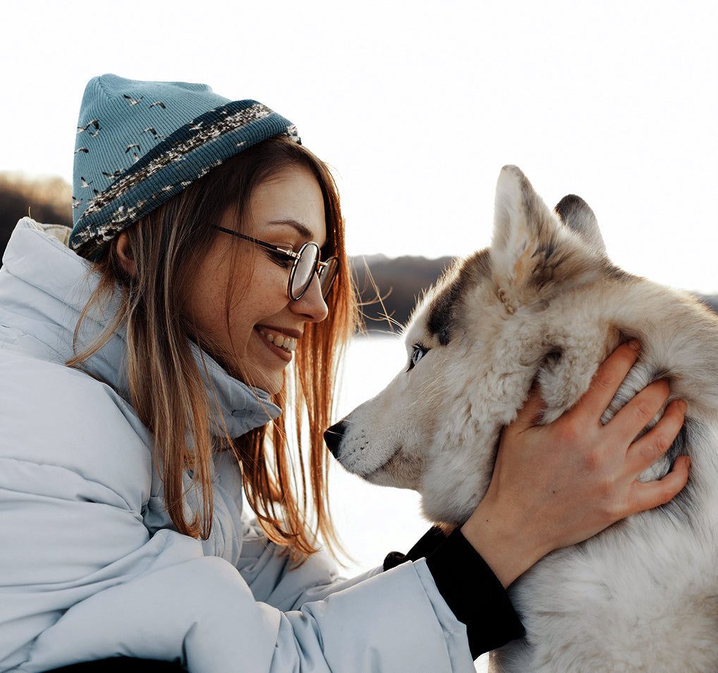 Tuque Loups gris T-006