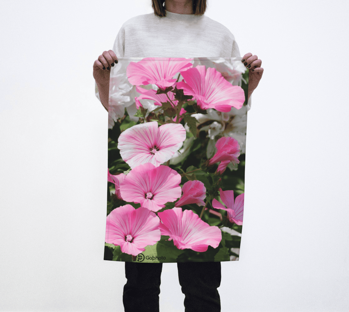 Gabphoto Linge à vaisselle Hibiscus 1b