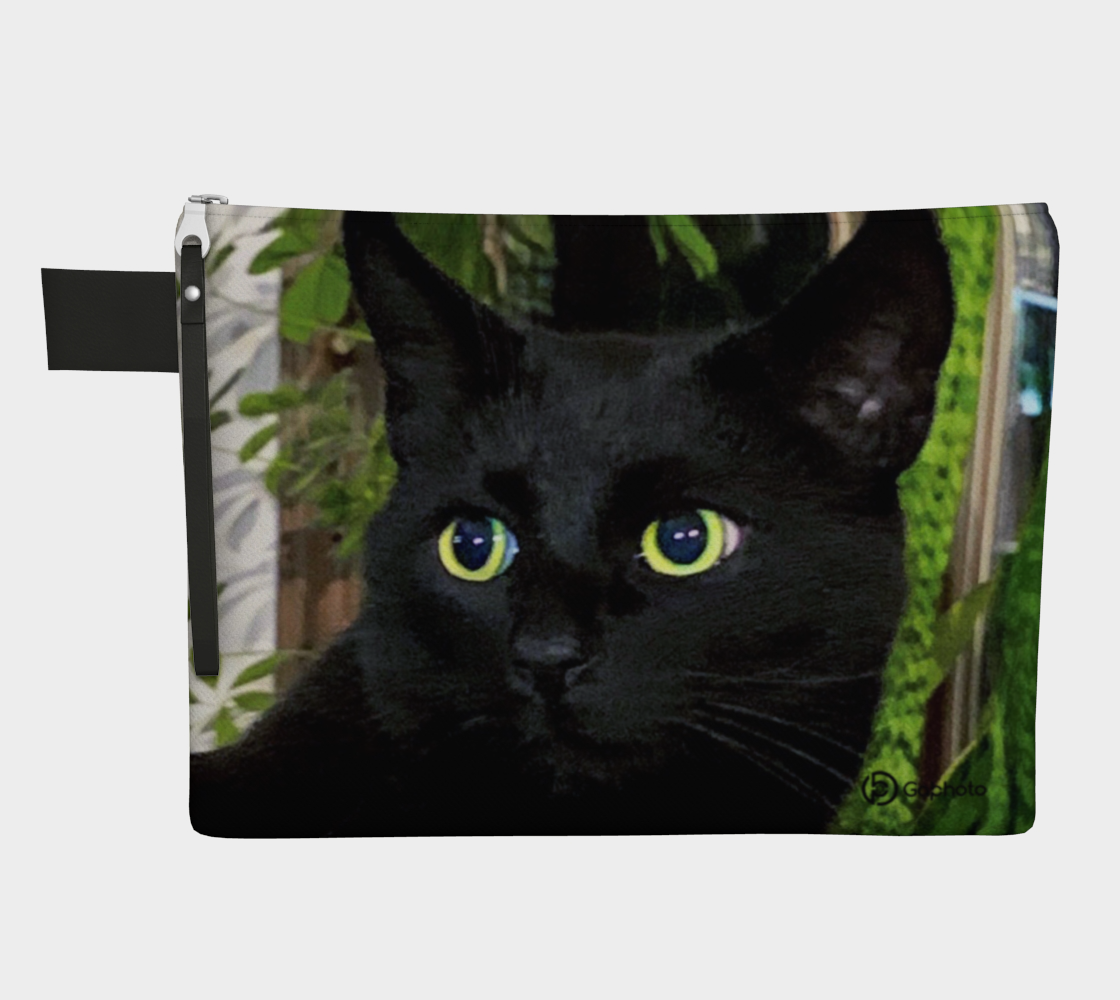 Pochette Chat noir Meo PT-006