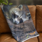 Blankets Raccoon at rest 46x56 CV-002