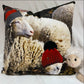 Coussins de Noel 18x18 Moutons 2 CS-1818-N008