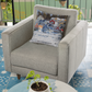Coussin 18x18  Ste Luce maisons Hiver CS-1818-043