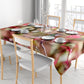 Tablecloths Rufous Hummingbird beak in the air NP-053