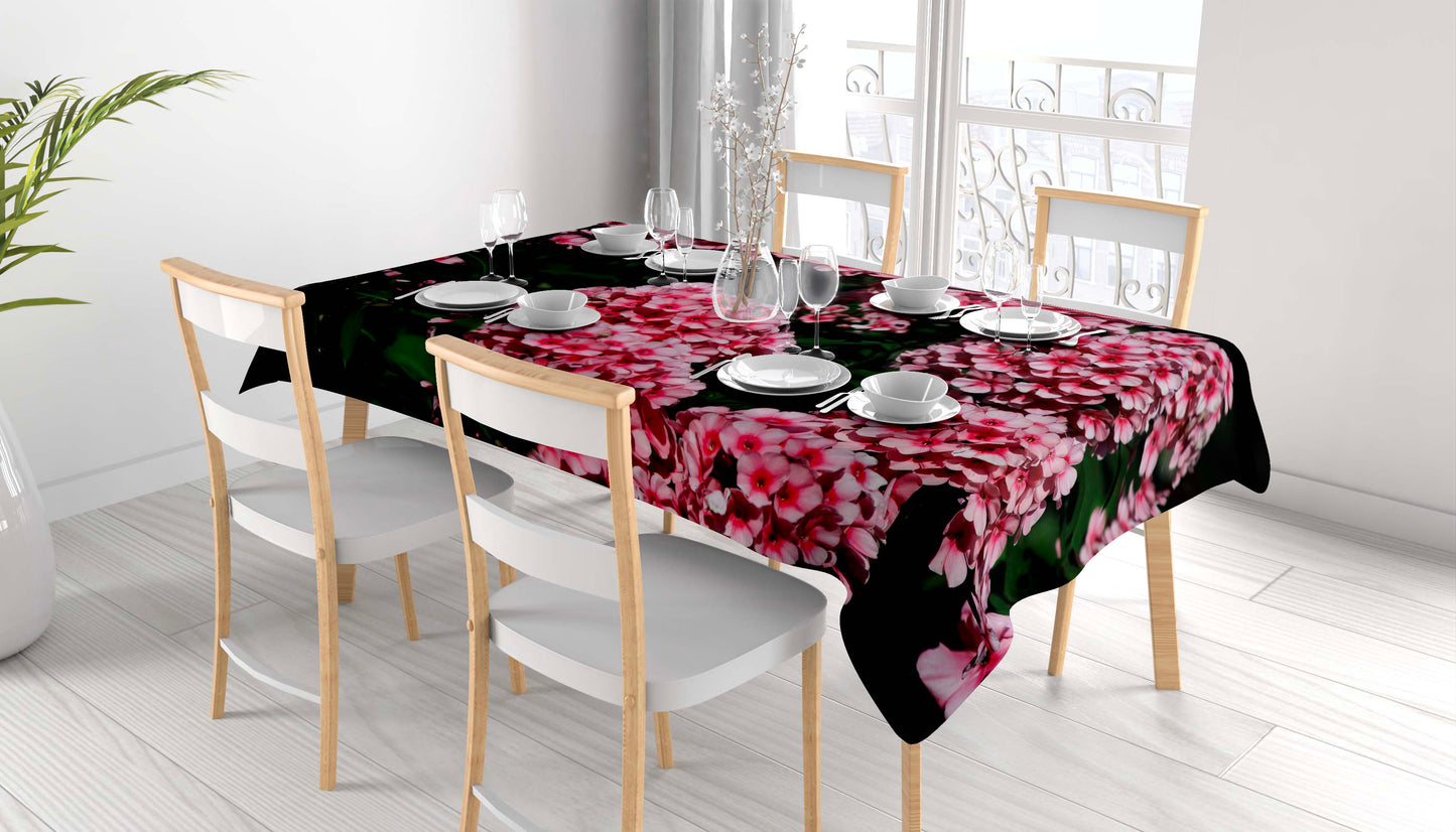 Pink Phlox Tablecloths NP-002