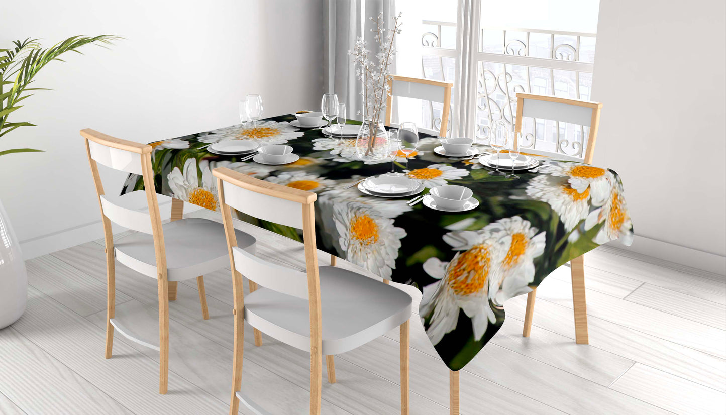 Tablecloths White Flowers NP-003