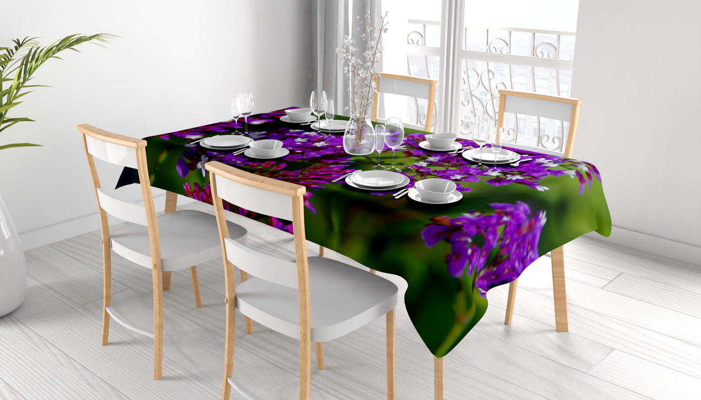 Tablecloths Purple Flowers Statices NP-004