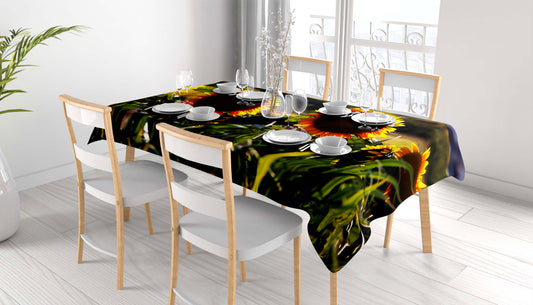 Sunflower Fields Tablecloths NP-036