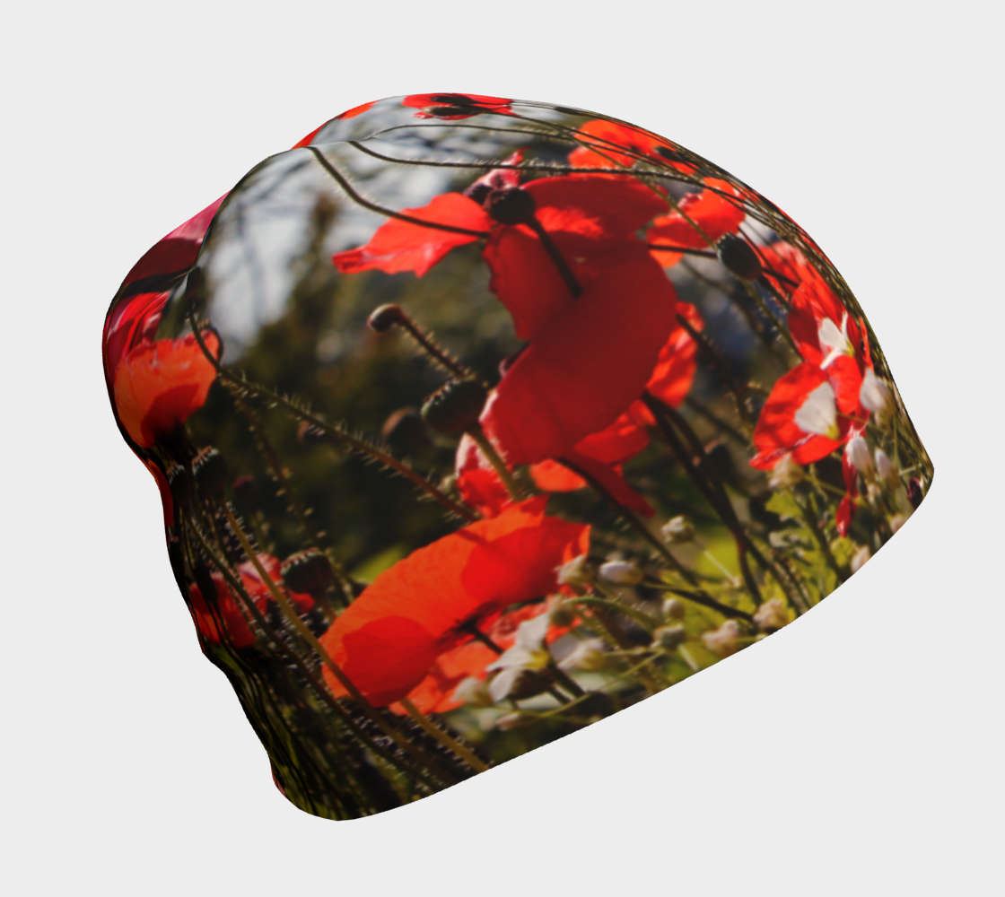 Tuque  T-030 Coquelicots