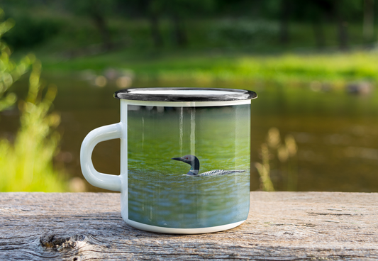 Tasse en métal TA-010 Plongeon Huard