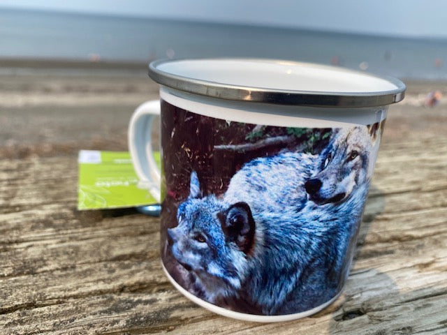 Tasse en métal TA-012 Meute de Loups