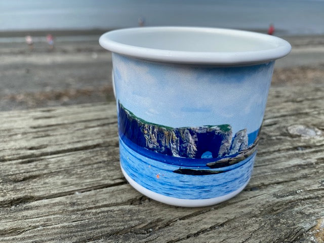 Tasse en métal TA-022 Rocher Percé