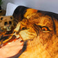Couvertures Lionne safari nocturne CV-007