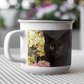 Tasse en métal TA-026 Chat noir