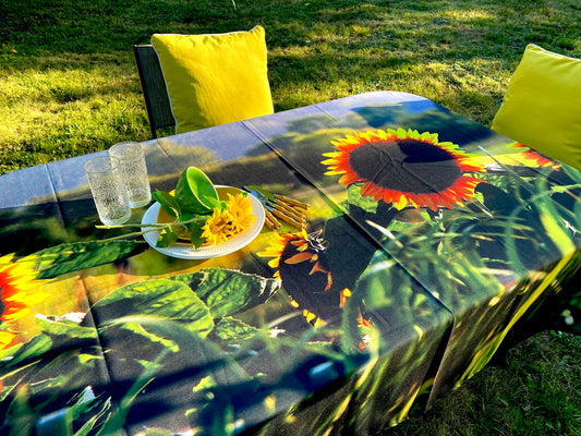 Sunflower Fields Tablecloths NP-036