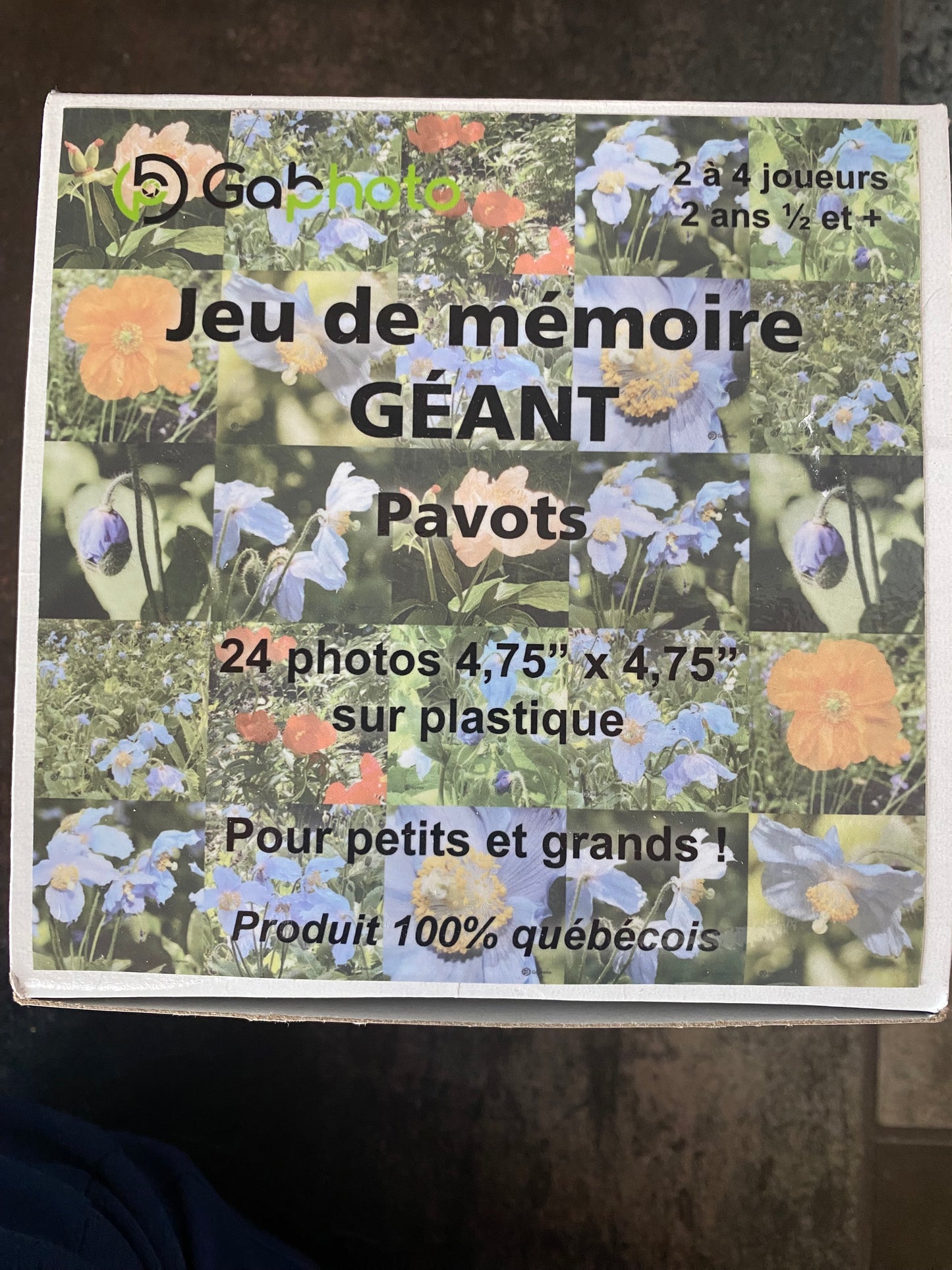 Jeu de Mémoire Pavots JM-001