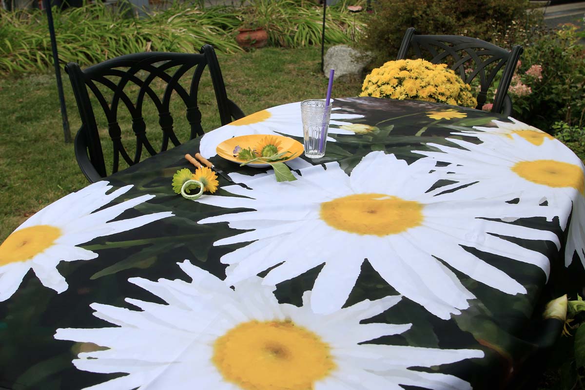 Nappes Marguerites blanches NP-047