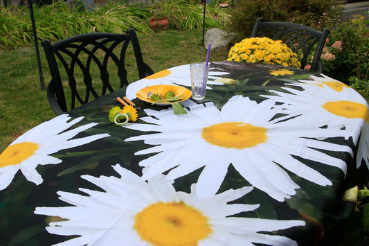 Nappes Marguerites blanches NP-047